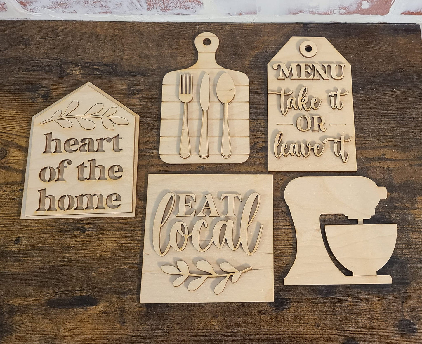 Kitchen tiered tray decor, Kitchen everyday decor, Family tiered tray decor, Everyday home decor, Farmhouse kitchen decor3415292271 - LaserOnTheHill