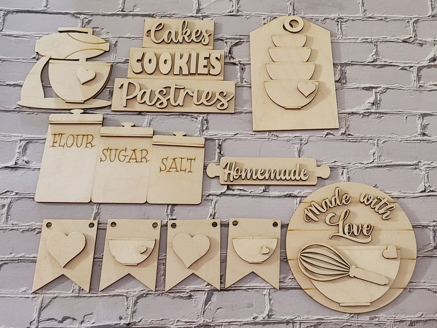 Kitchen tiered tray decor, Kitchen everyday decor, Family tiered tray decor, Everyday home decor, Farmhouse kitchen decor1327896307 - LaserOnTheHill