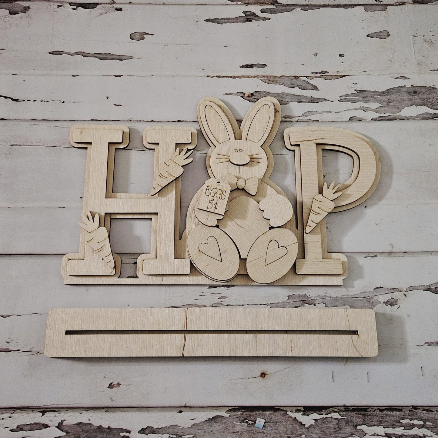 Spring Gnome shelf sitter wood blank diy, Easter tiered tray blank decor, Easter decor, Bunny gnome DIY, Spring Shelf Sitter, Bunny blank1663372765 - LaserOnTheHill