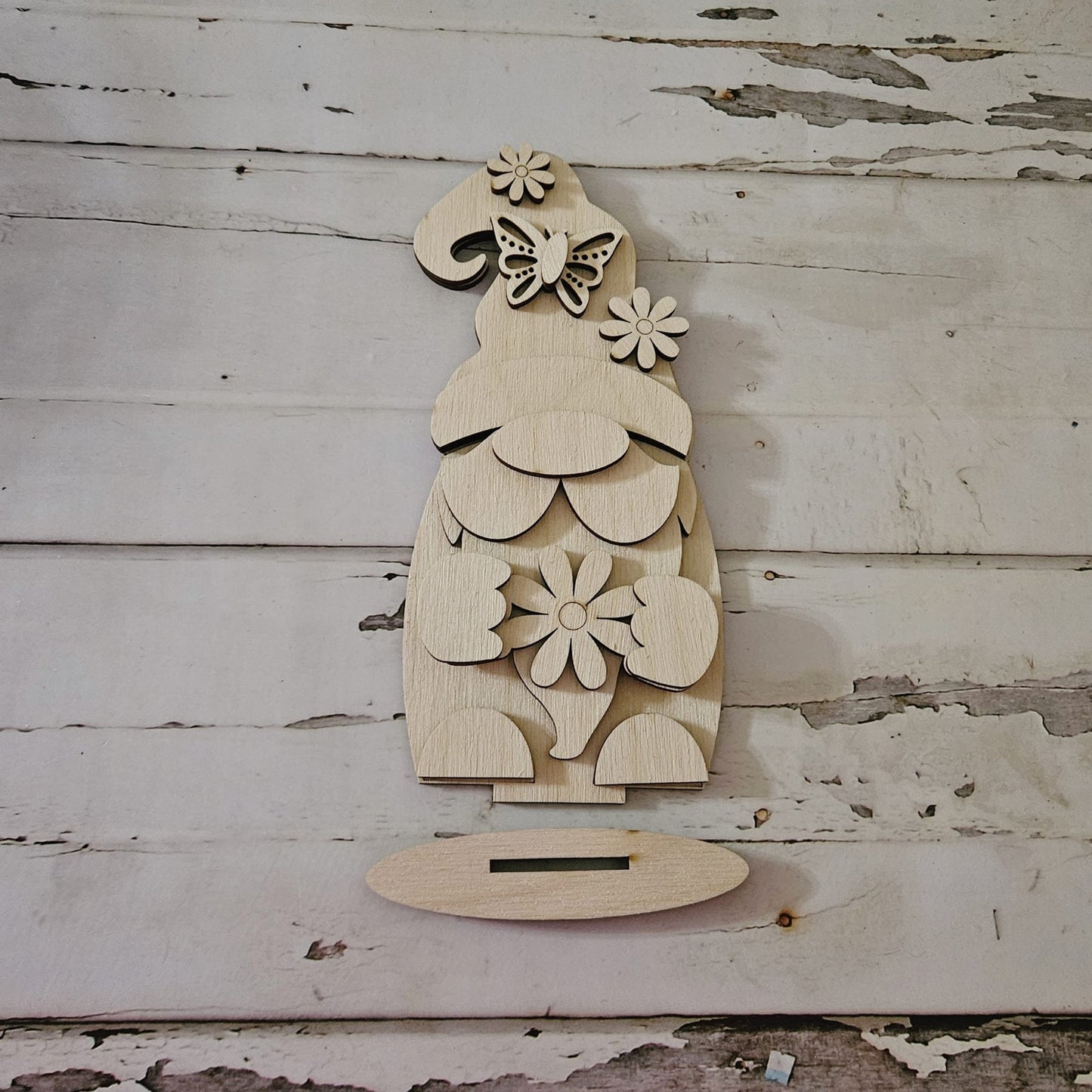 Spring Gnome shelf sitter wood blank diy, Easter tiered tray blank decor, Easter decor, Bunny gnome DIY, Spring Shelf Sitter, Bunny blank1640129640 - LaserOnTheHill