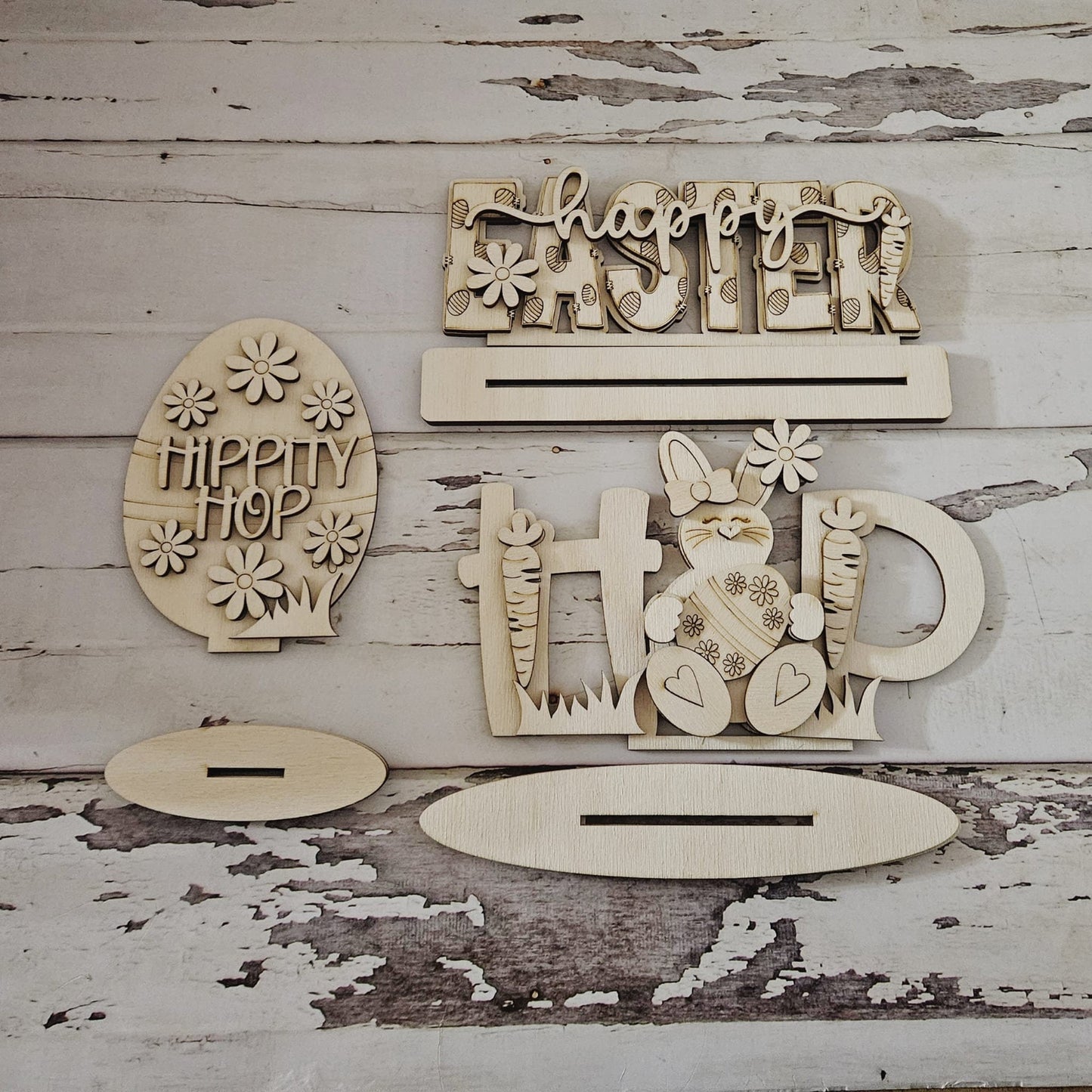 Spring Gnome shelf sitter wood blank diy, Easter tiered tray blank decor, Easter decor, Bunny gnome DIY, Spring Shelf Sitter, Bunny blank1649461716 - LaserOnTheHill