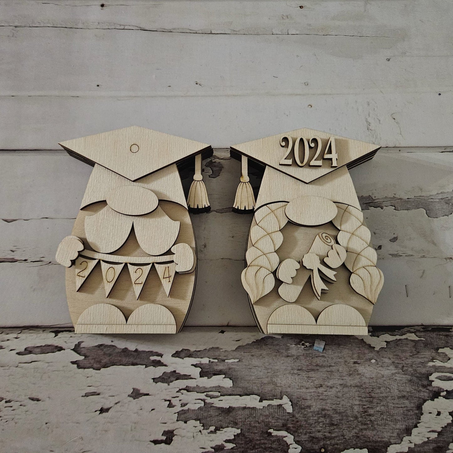 Graduation gnome wood blank - Graduation tiered tray decor blanks - DIY wood blanks - DIY tiered tray decor - Graduation gift - Graduation1703801282 - LaserOnTheHill