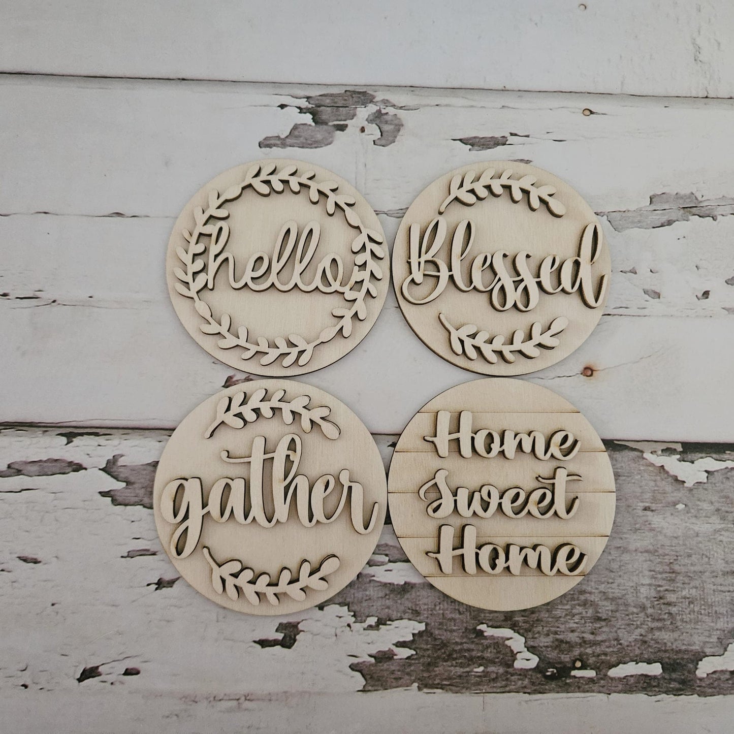 Home interchangeable signs - Diy home decor - diy farmhouse tiered tray decor - Make your own home decor - diy Wood blank1721191293 - LaserOnTheHill