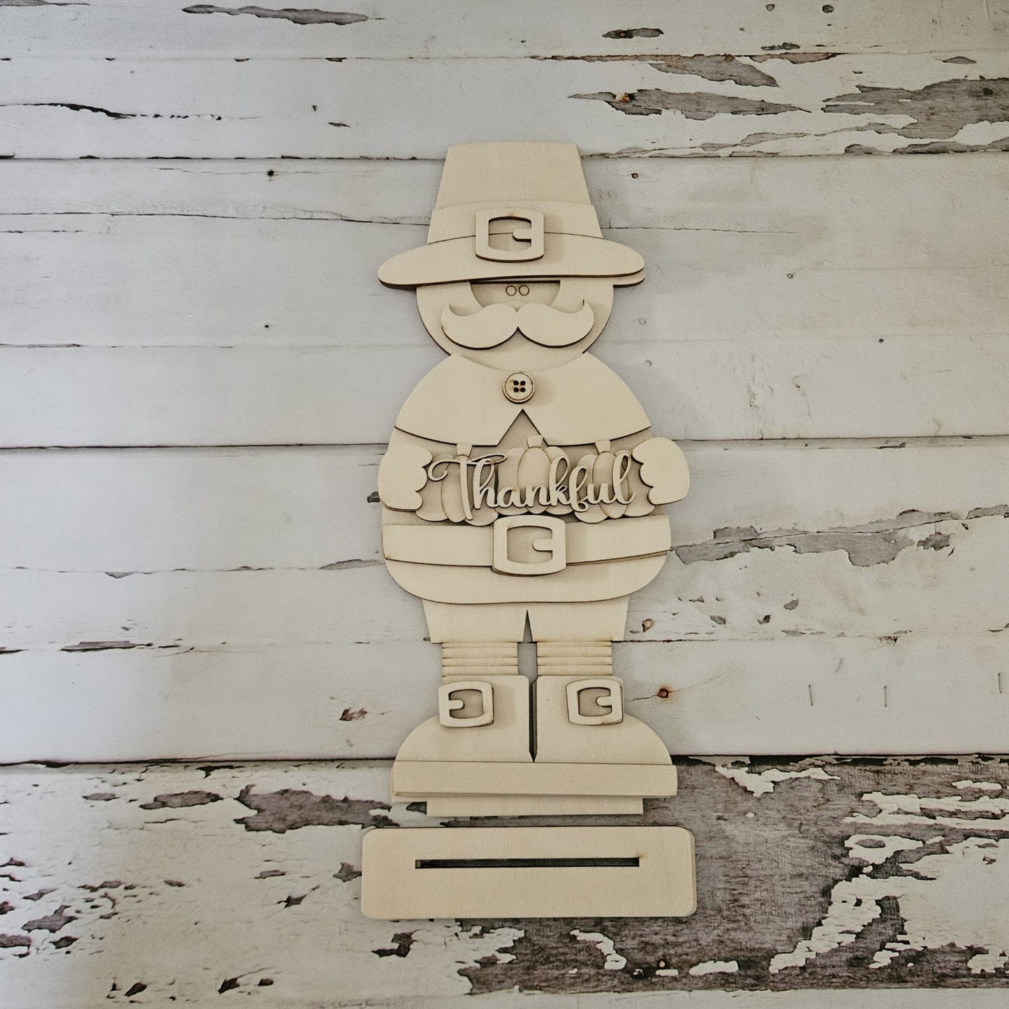 Thanksgiving Gnome shelf sitter wood blank diy, Fall tiered tray blank decor, Fall decor, Fall gnome DIY, Fall Shelf Sitter, Turkey1704739702 - LaserOnTheHill