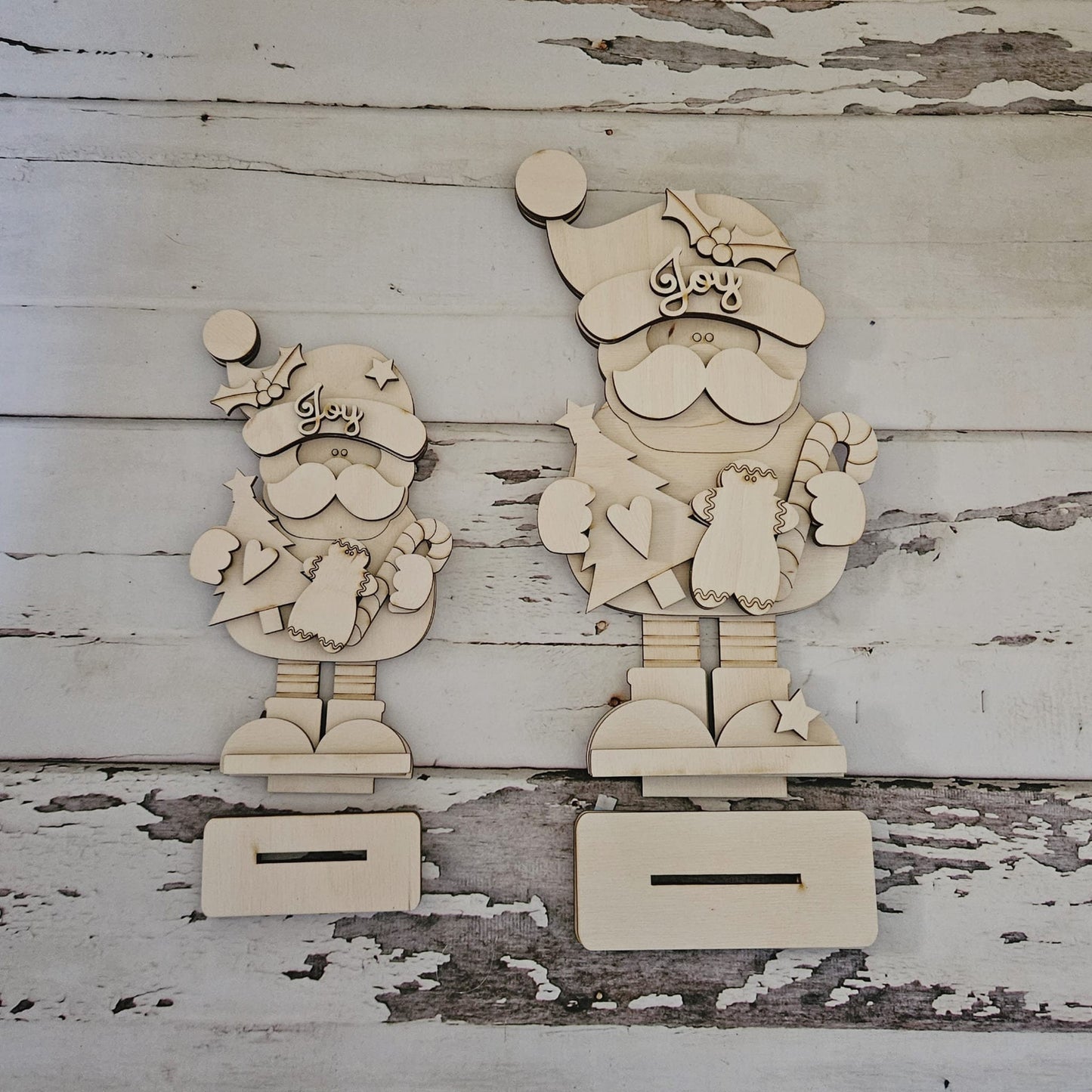 Christmas Gnome shelf sitter wood blank diy, Christmas tiered tray blank decor, Christmas decor, Christmas gnome DIY, holiday Shelf Sitter1736189560 - LaserOnTheHill