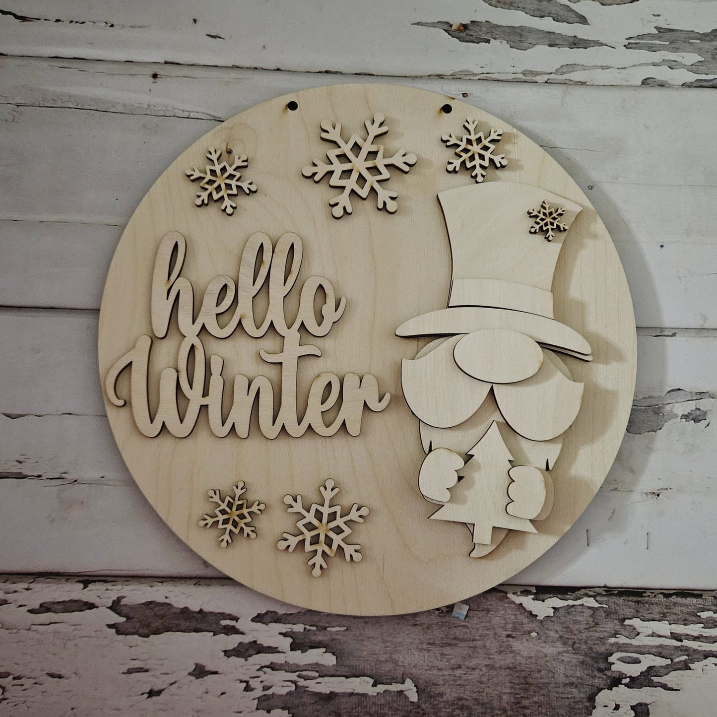 Winter door hanger blank | Winter blank door hanger | DIY Christmas Door Hanger Kit | Christmas | Snowman | Santa | DIY | Door Hanger1750524707 - LaserOnTheHill