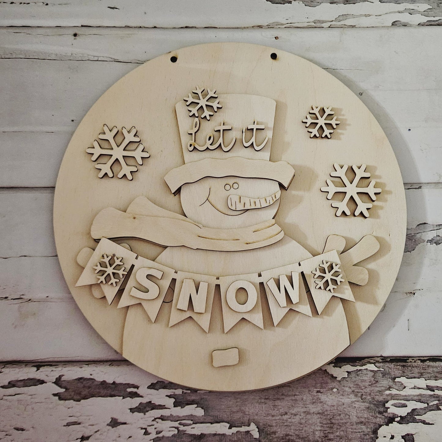 Winter door hanger blank | Winter blank door hanger | DIY Christmas Door Hanger Kit | Christmas | Snowman | Santa | DIY | Door Hanger1736334566 - LaserOnTheHill