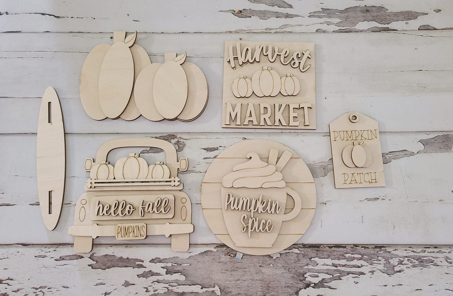 Fall tiered tray decor, Unfinished wood blanks, DIY Autumn decor, DIY tiered tray decor, Make your own tiered tray decor1511775009 - LaserOnTheHill