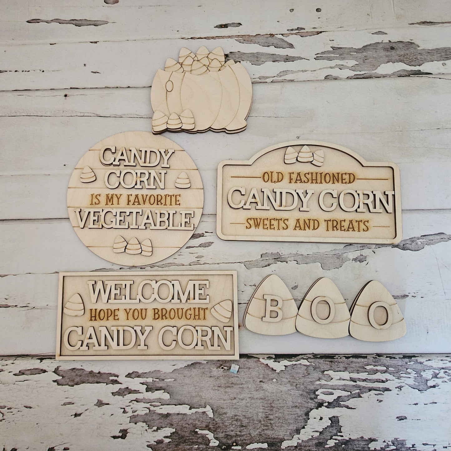 Halloween tiered tray decor bundle, Halloween tiered tray blanks, Fall decor blanks, Halloween DIY decor1790699071 - LaserOnTheHill