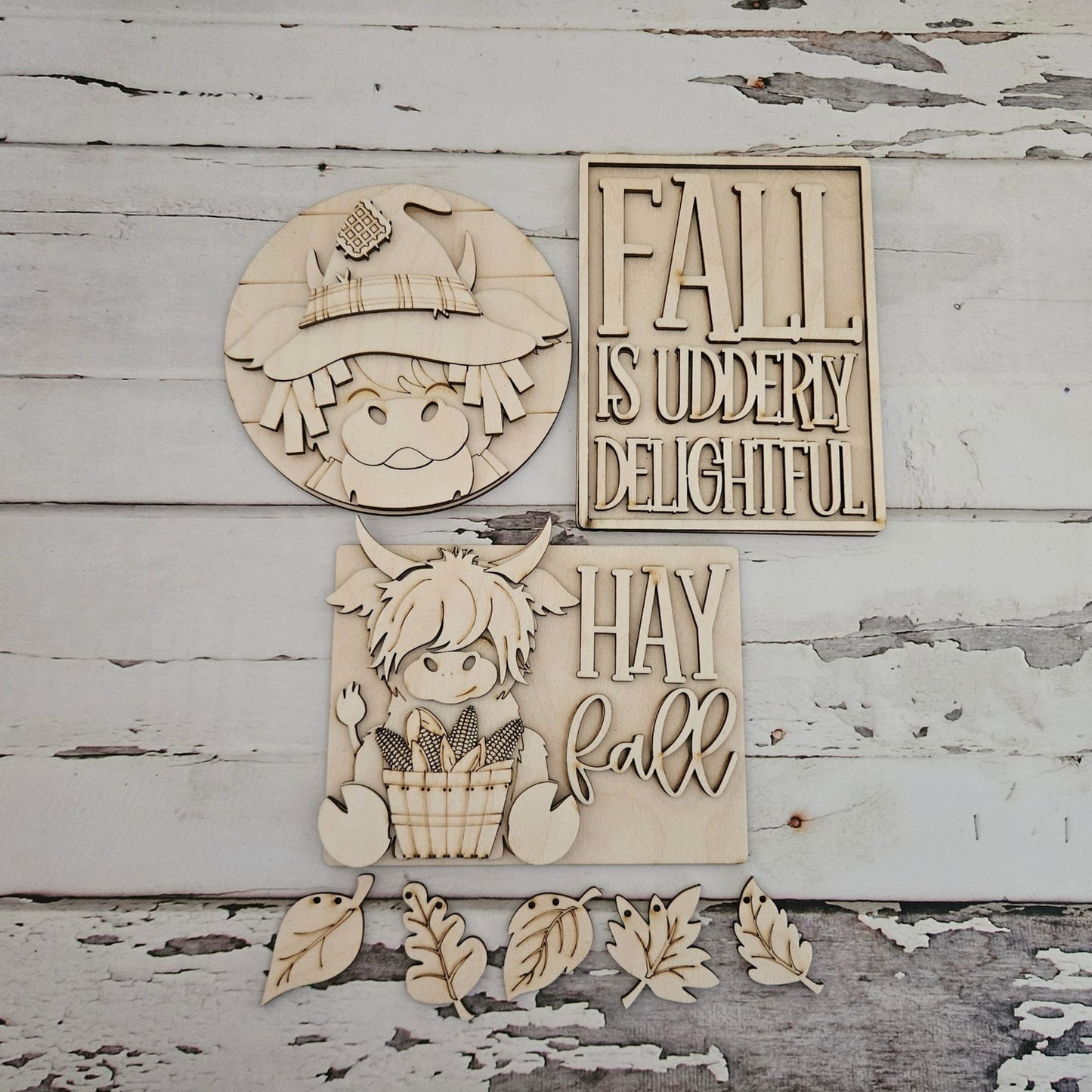 Fall tiered tray decor, Unfinished wood blanks, DIY Autumn decor, DIY tiered tray decor, Make your own tiered tray decor1776503274 - LaserOnTheHill