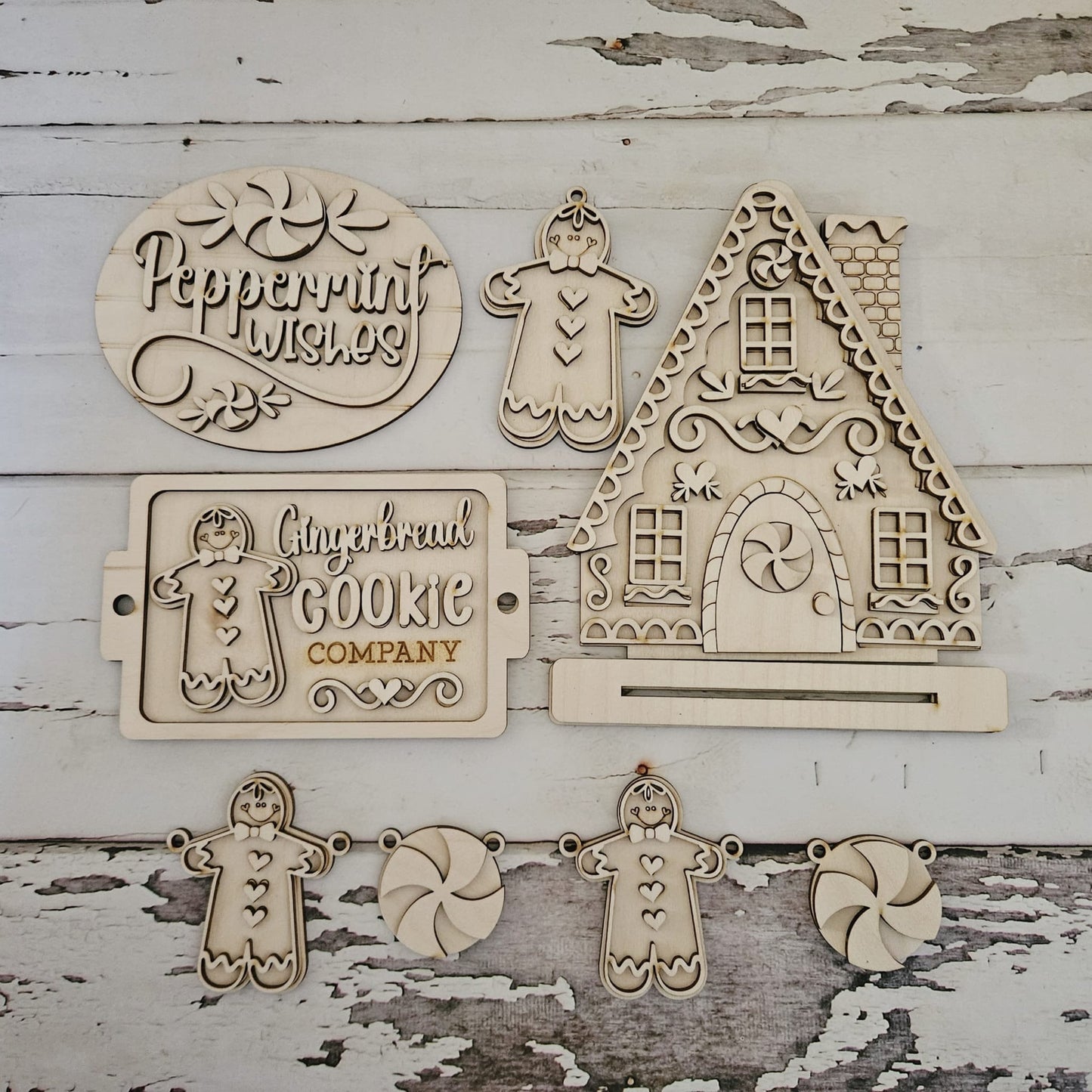 Christmas tiered tray decor diy blank, Tiered Tray Decor blank, Wood Craft Kit, Do It Yourself, DIY Craft Kit, 3D Decor, Christmas Decor DIY1776539310 - LaserOnTheHill