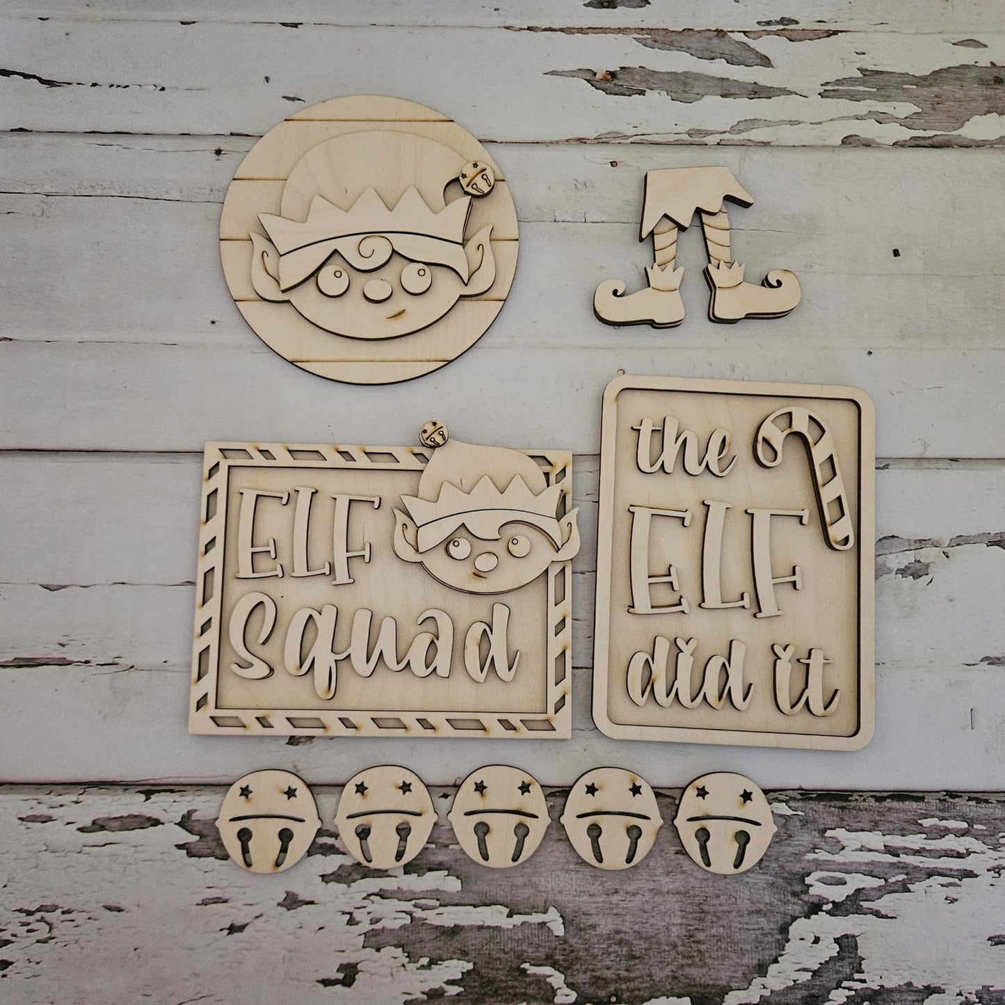 Christmas tiered tray decor diy blank, Tiered Tray Decor blank, Wood Craft Kit, Do It Yourself, DIY Craft Kit, 3D Decor, Christmas Decor DIY1793893483 - LaserOnTheHill