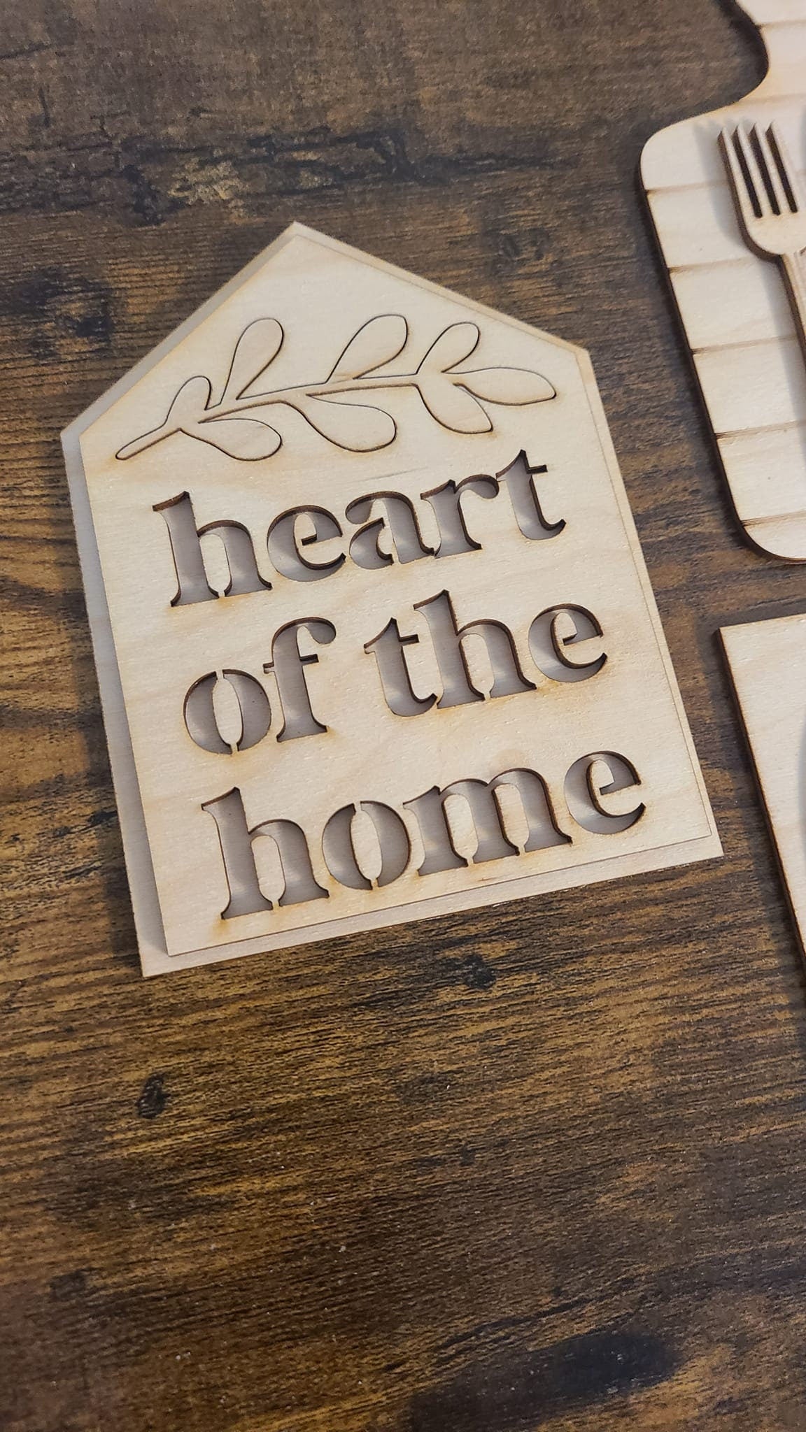 Farmhouse Tiered Tray Decor, Kitchen Signs Set