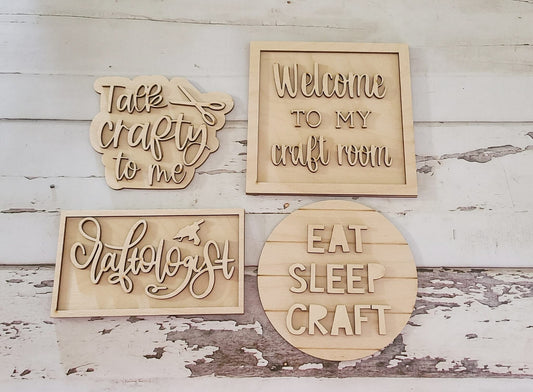 Crafting tiered tray decor blank, Crafty diy home decor, Craft tiered tray blank, DIY wood signs, Blank wood craft kit