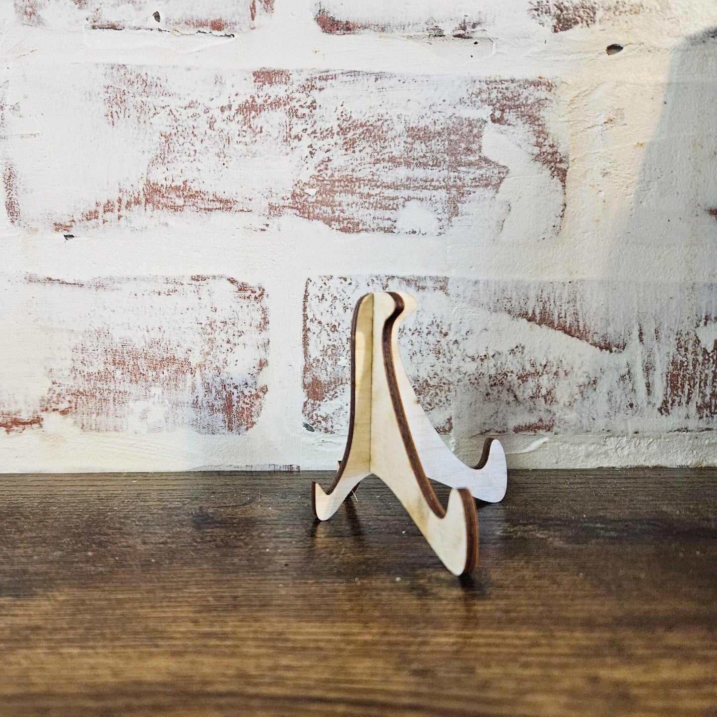 Mini Baltic Birch Easel, Tiered Tray Decor, Sign Holder