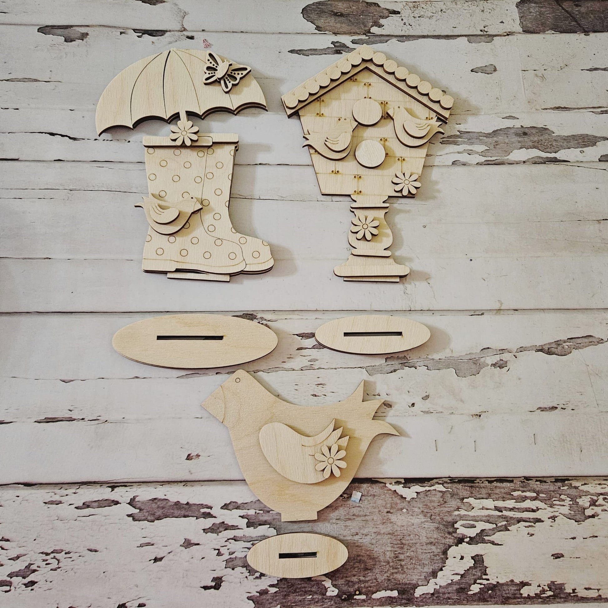 Spring Gnome shelf sitter wood blank diy, Easter tiered tray blank decor, Easter decor, Bunny gnome DIY, Spring Shelf Sitter, Bunny blank - LaserOnTheHill