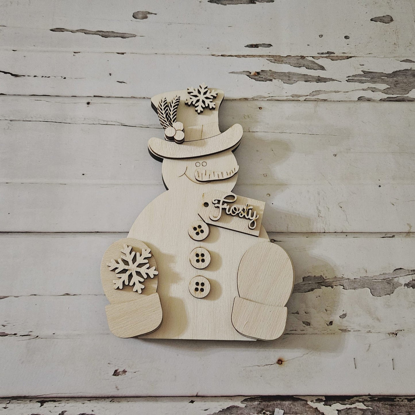 Winter Gnome shelf sitter wood blank diy, Snowman tiered tray blank decor, Winter decor, Christmas gnome DIY, Winter Shelf Sitter, Snowman1632390104