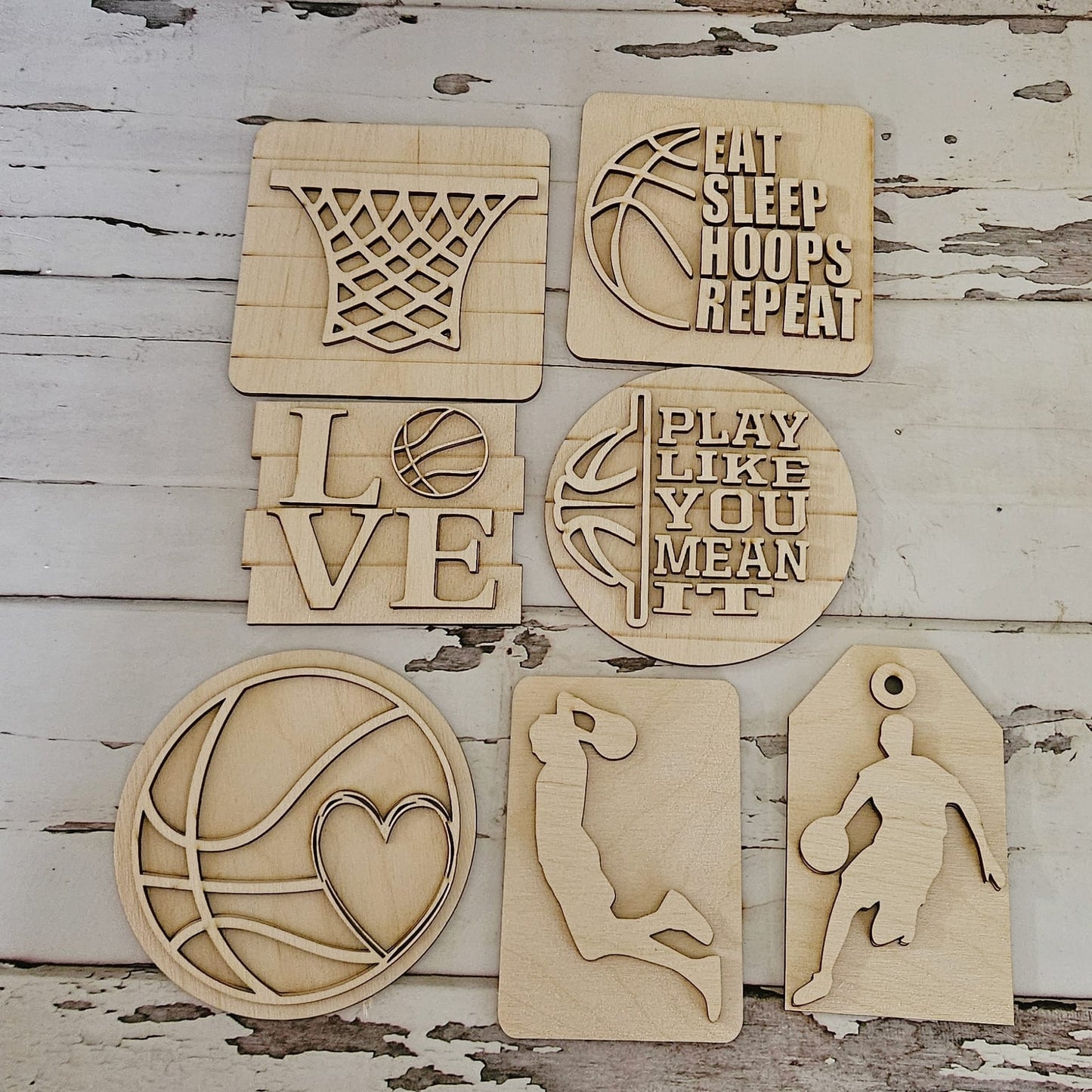 Basketball tiered tray diy blank, make your own basketball decor, DIY basketball signs, Basketball wood blank, Sports tiered tray1684160277