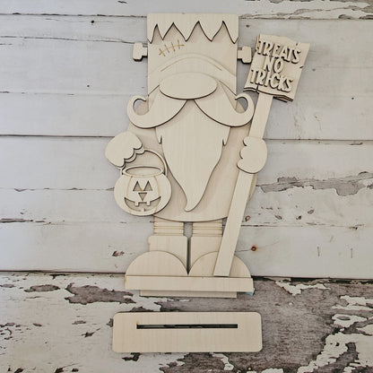 Halloween Gnome Shelf Sitter Wood Blank – DIY Fall Decor
