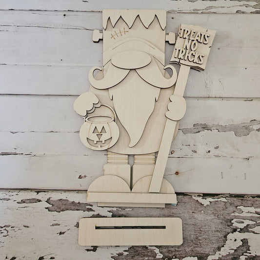 Halloween Gnome Shelf Sitter Wood Blank – DIY Fall Decor