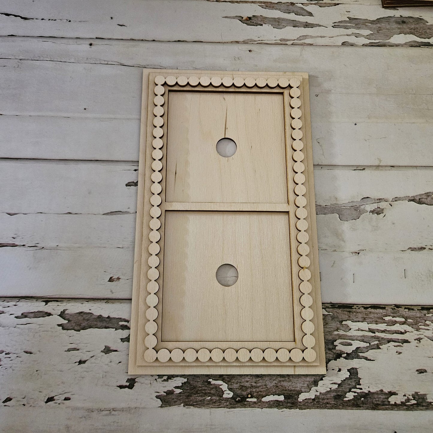 DIY Birch Wood Frame Blank – Unfinished Interchangeable Decor