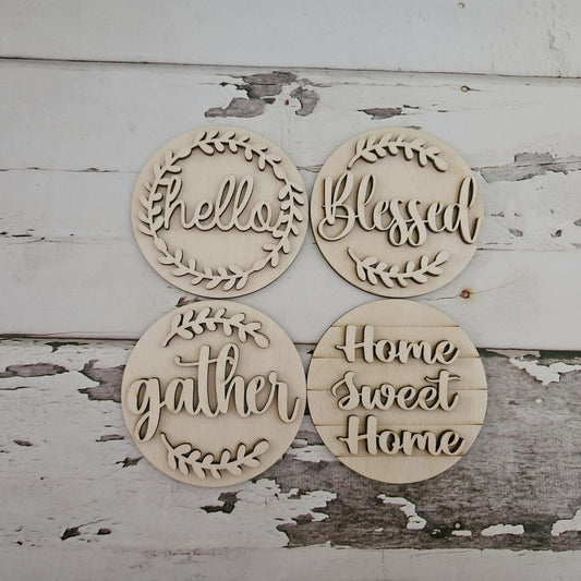 Home interchangeable signs - Diy  home decor - diy farmhouse tiered tray decor - Make your own home decor - diy Wood blank1721191293