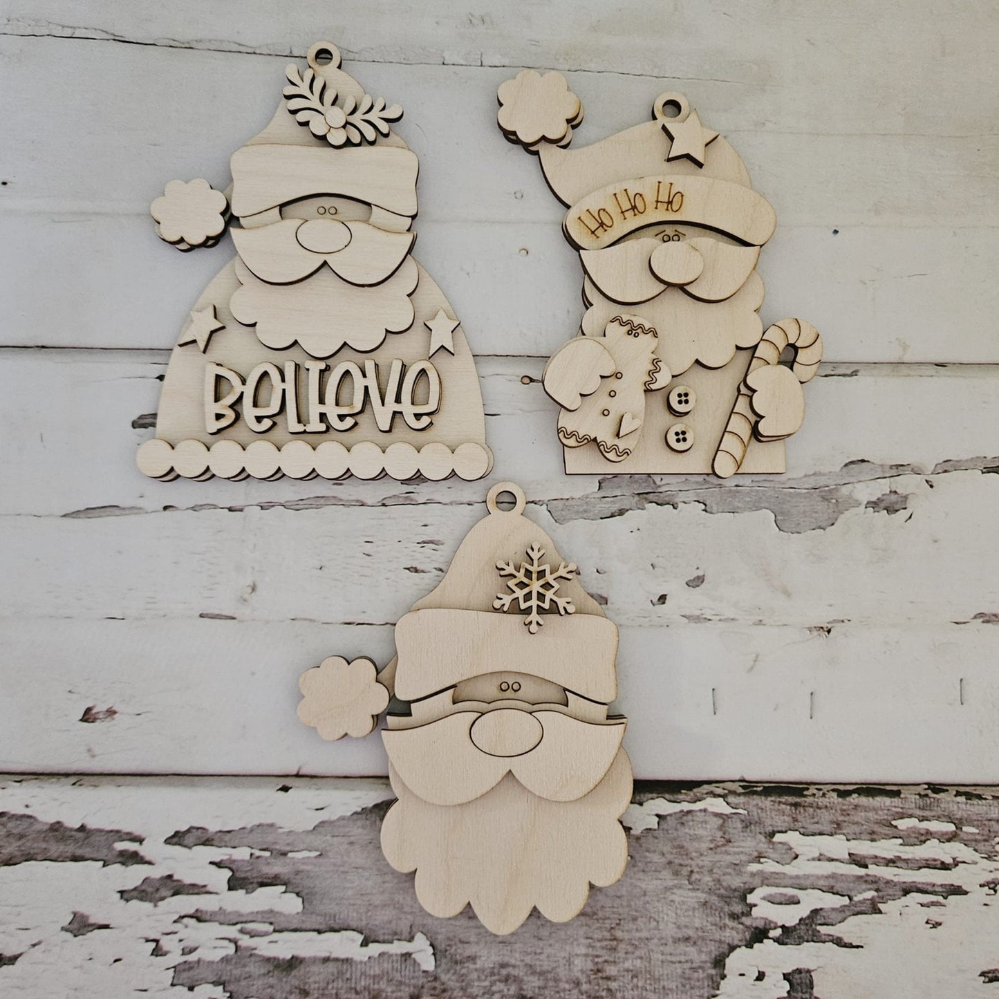 Christmas Ornament Coloring Kit, Christmas DIY Ornaments, Wooden Ornaments to Paint, Kids DIY Ornaments, Kids Christmas Ornaments, DIY Kit