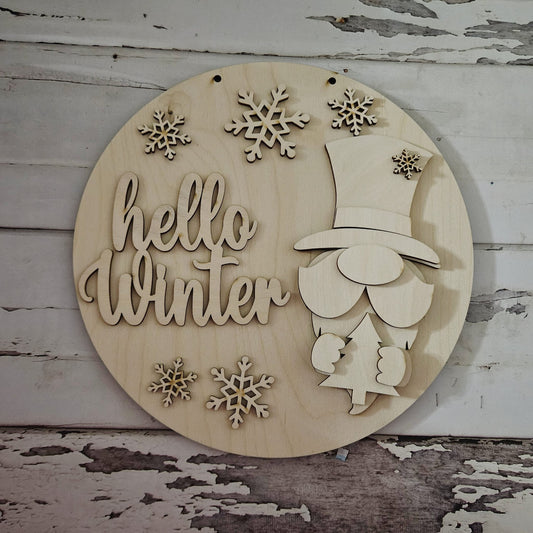 Winter door hanger blank | Winter blank door hanger | DIY Christmas Door Hanger Kit | Christmas | Snowman | Santa | DIY | Door Hanger1750524707