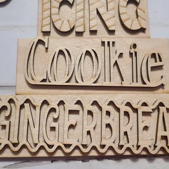 Christmas tiered tray decor diy blank, Tiered Tray Decor blank, Wood Craft Kit, Do It Yourself, DIY Craft Kit, 3D Decor, Christmas Decor DIY