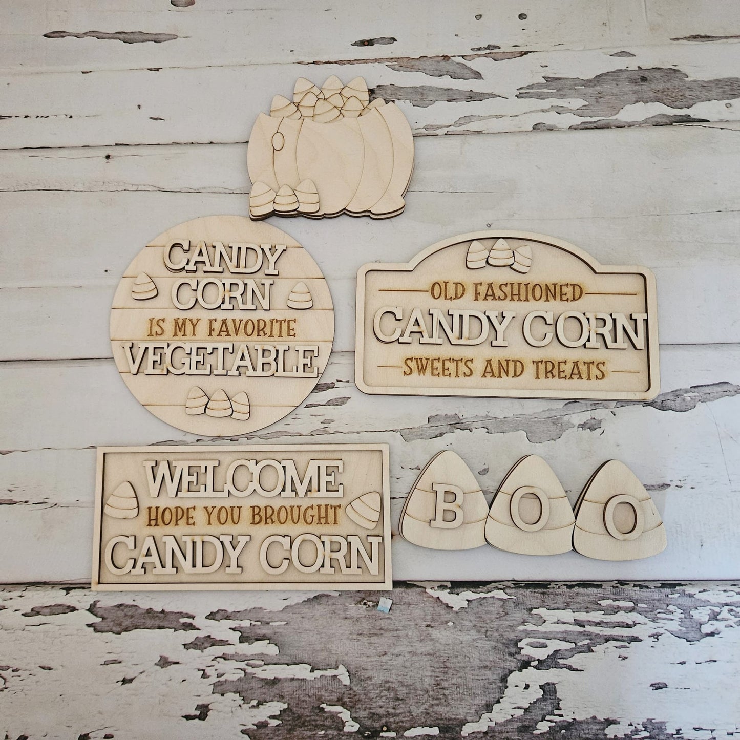 Halloween tiered tray decor bundle, Halloween tiered tray blanks, Fall decor blanks, Halloween DIY decor1790699071