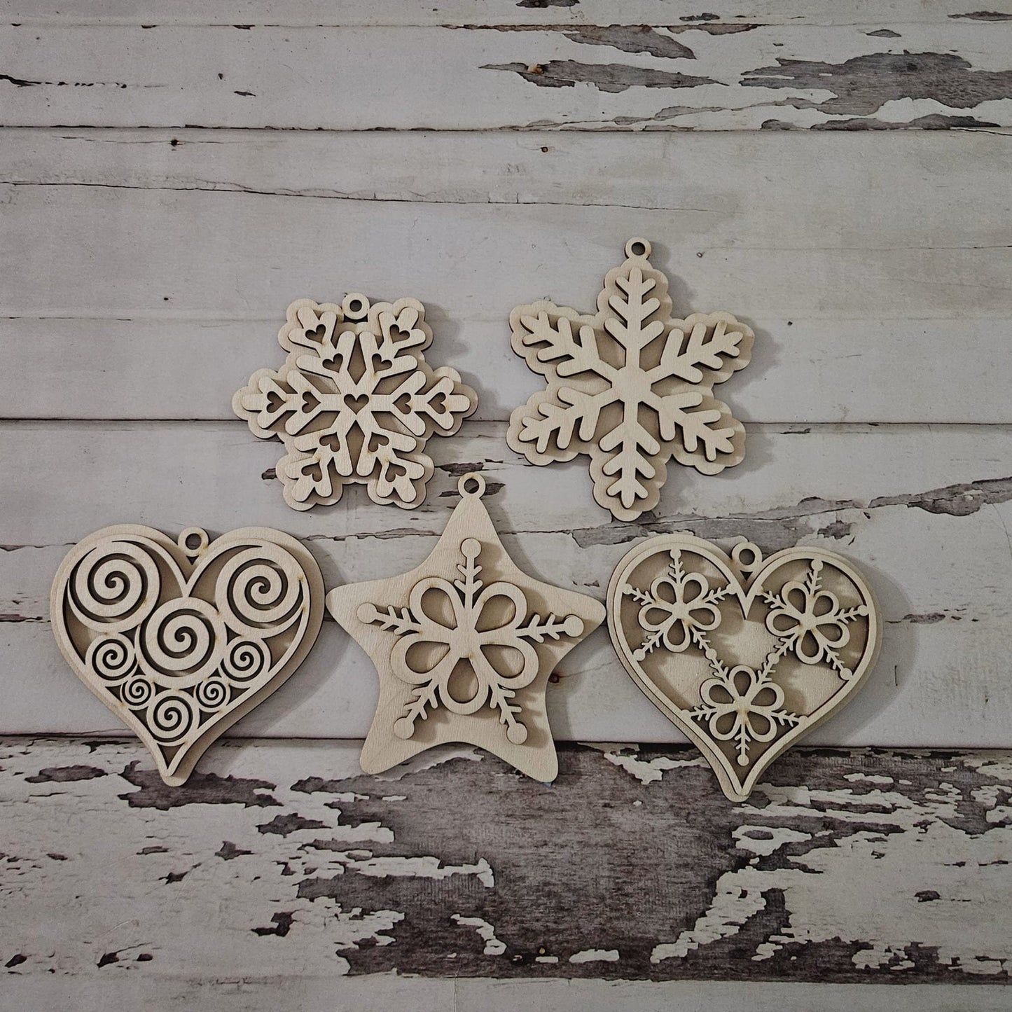 Christmas Ornament Coloring Kit, Christmas DIY Ornaments, Wooden Ornaments to Paint, Kids DIY Ornaments, Kids Christmas Ornaments, DIY Kit