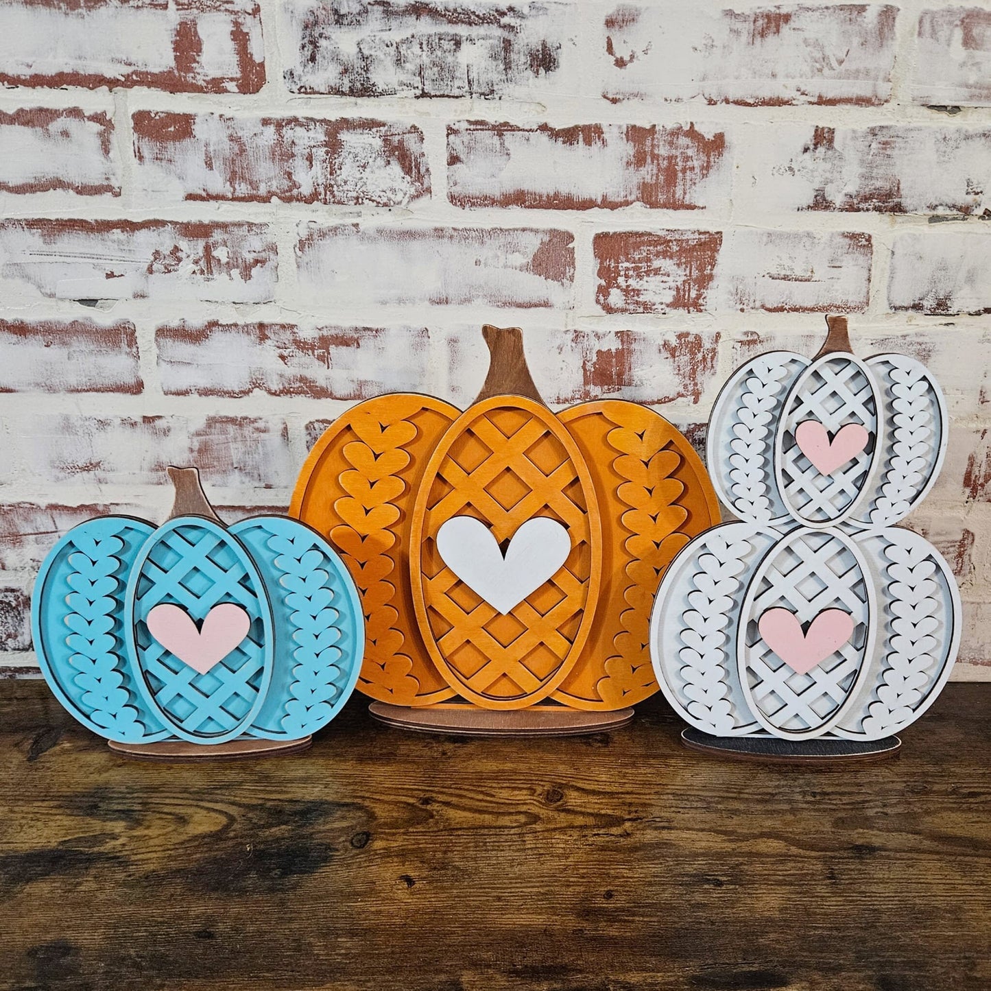 DIY Fall Pumpkin Shelf Sitter, Wood home Decor Blank