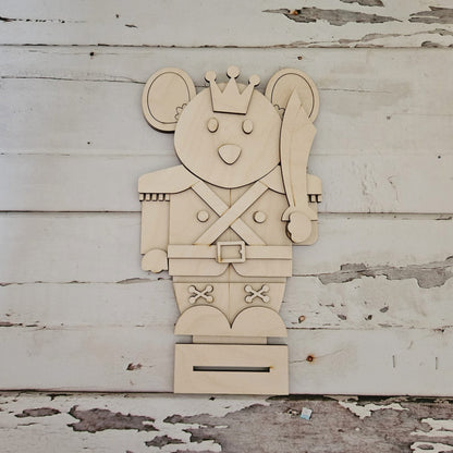 Christmas Gnome Wood Blank, DIY Tiered Tray Decor Shelf Sitter