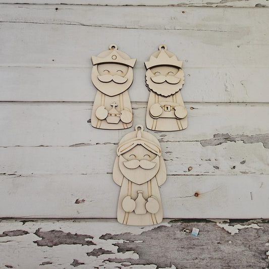 Christmas Ornament Coloring Kit, Christmas DIY Ornaments, Wooden Ornaments to Paint, Kids DIY Ornaments, Kids Christmas Ornaments, DIY Kit