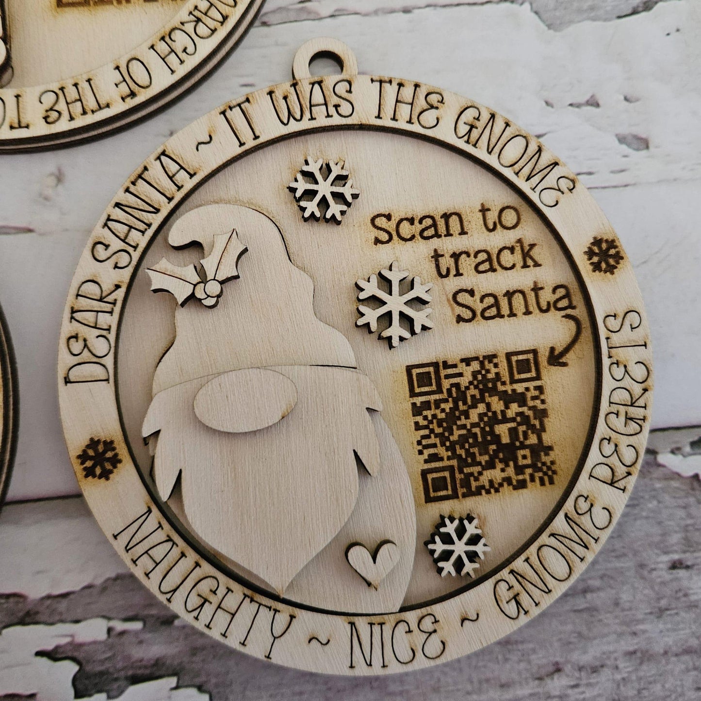 Christmas Ornament Coloring Kit, DIY Wooden Ornaments, Kids Activity