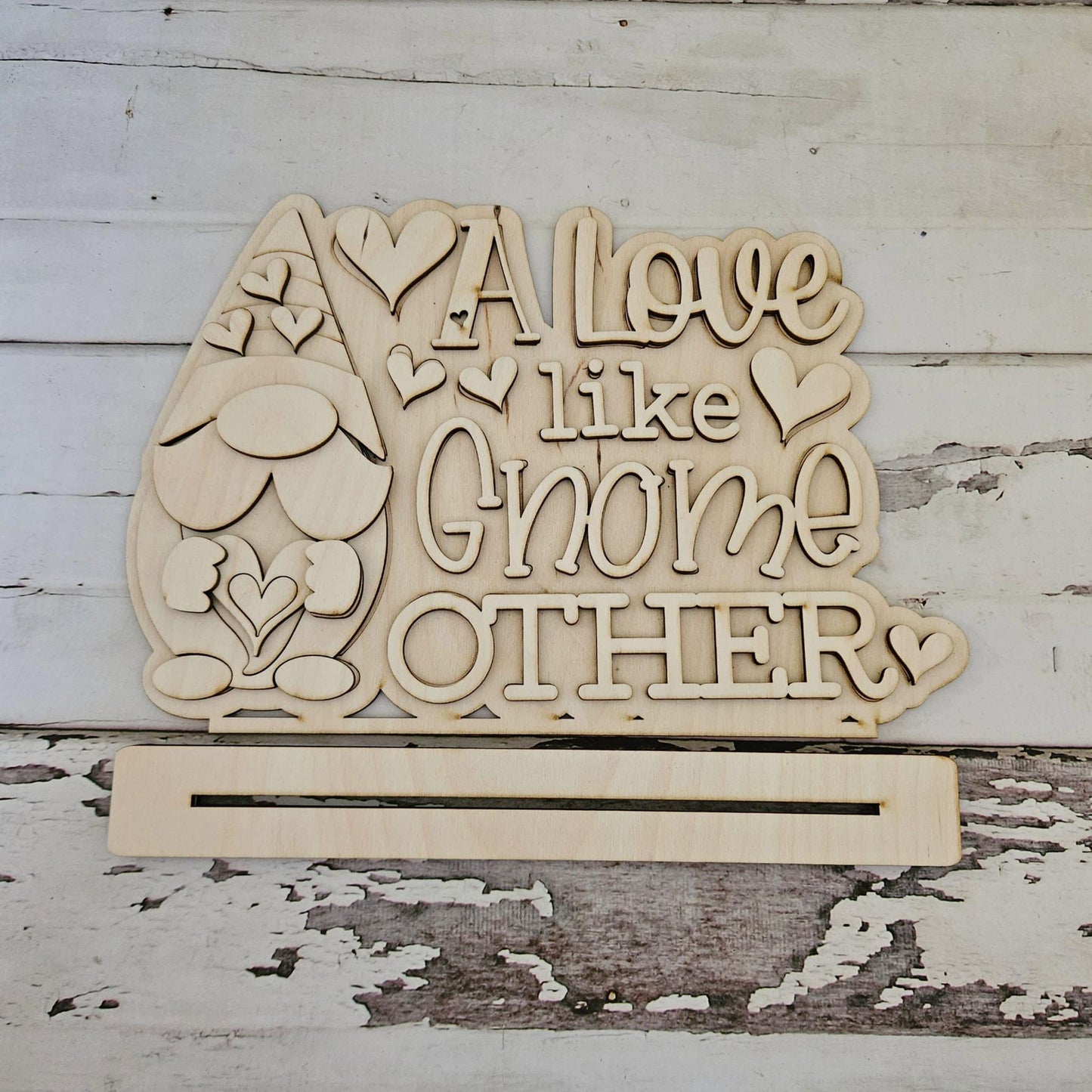 Valentine's Gnome shelf sitter wood blank diy, Valentine's Day tiered tray blank decor, Winter decor, DIY, Winter Shelf Sitter, Snowman