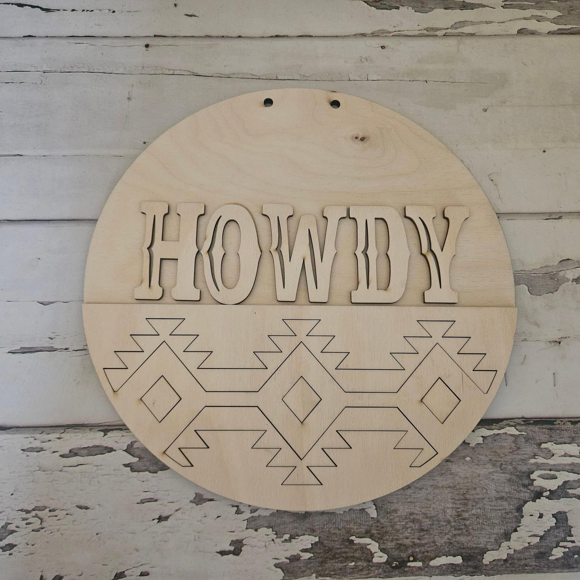 Welcome door sign - DIY front door sign - DIY welcome door sign - Make your own front door sign - Wood blank door sign - DIY - LaserOnTheHill