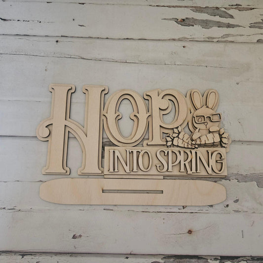 DIY Easter Gnome Shelf Sitter Kit – Spring Tiered Tray Decor