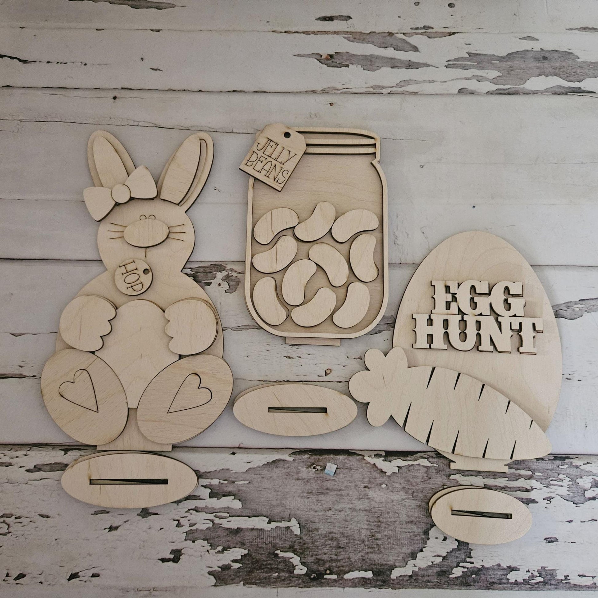 Spring Gnome shelf sitter wood blank diy, Easter tiered tray blank decor, Easter decor, Bunny gnome DIY, Spring Shelf Sitter, Bunny blank
