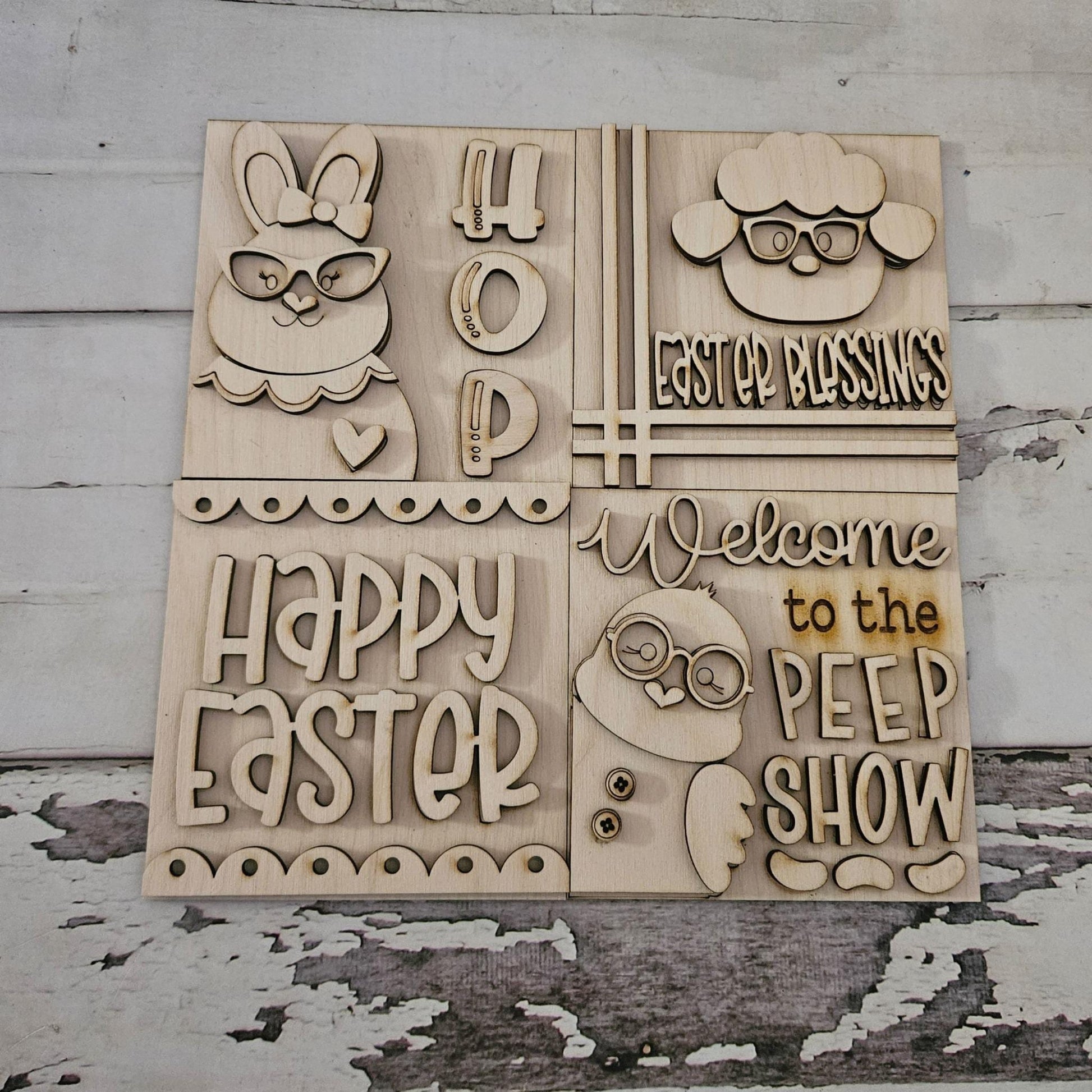 Easter interchangeable signs - Spring diy Interchangeable signs - Easter DIY tiered tray - Spring tiered tray decor - Make your own decor