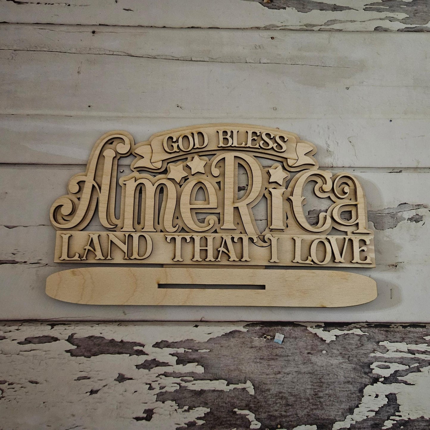 4th of July Gnome Shelf Sitter, DIY Patriotic Decor