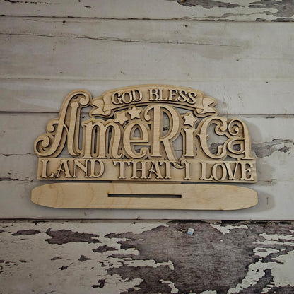 4th of July Gnome Shelf Sitter, DIY Patriotic Decor