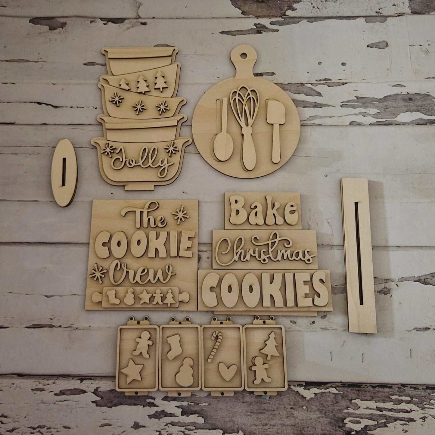 DIY Christmas tiered tray blank: Make your own Christmas decor