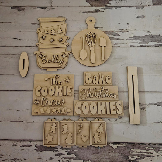 DIY Christmas tiered tray blank: Make your own Christmas decor