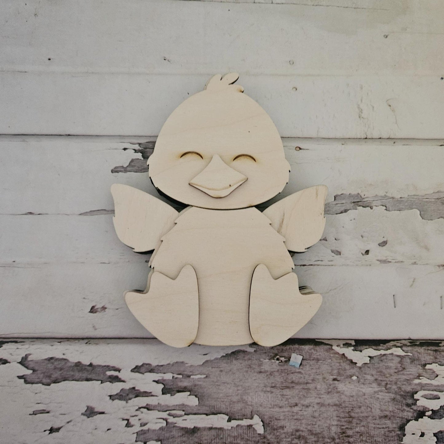 DIY Chicken shelf sitter: Make your own farm decor