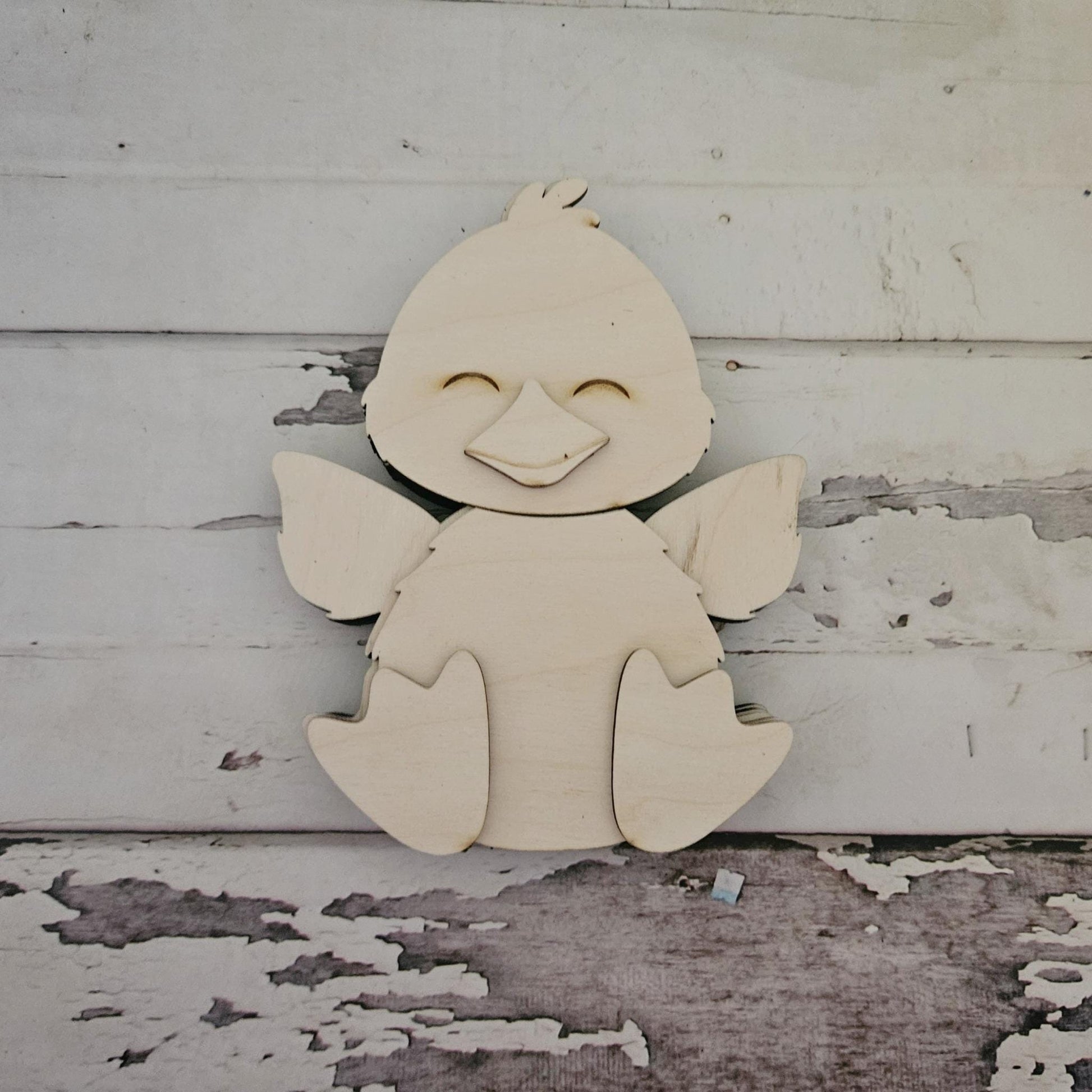 DIY Chicken shelf sitter: Make your own farm decor