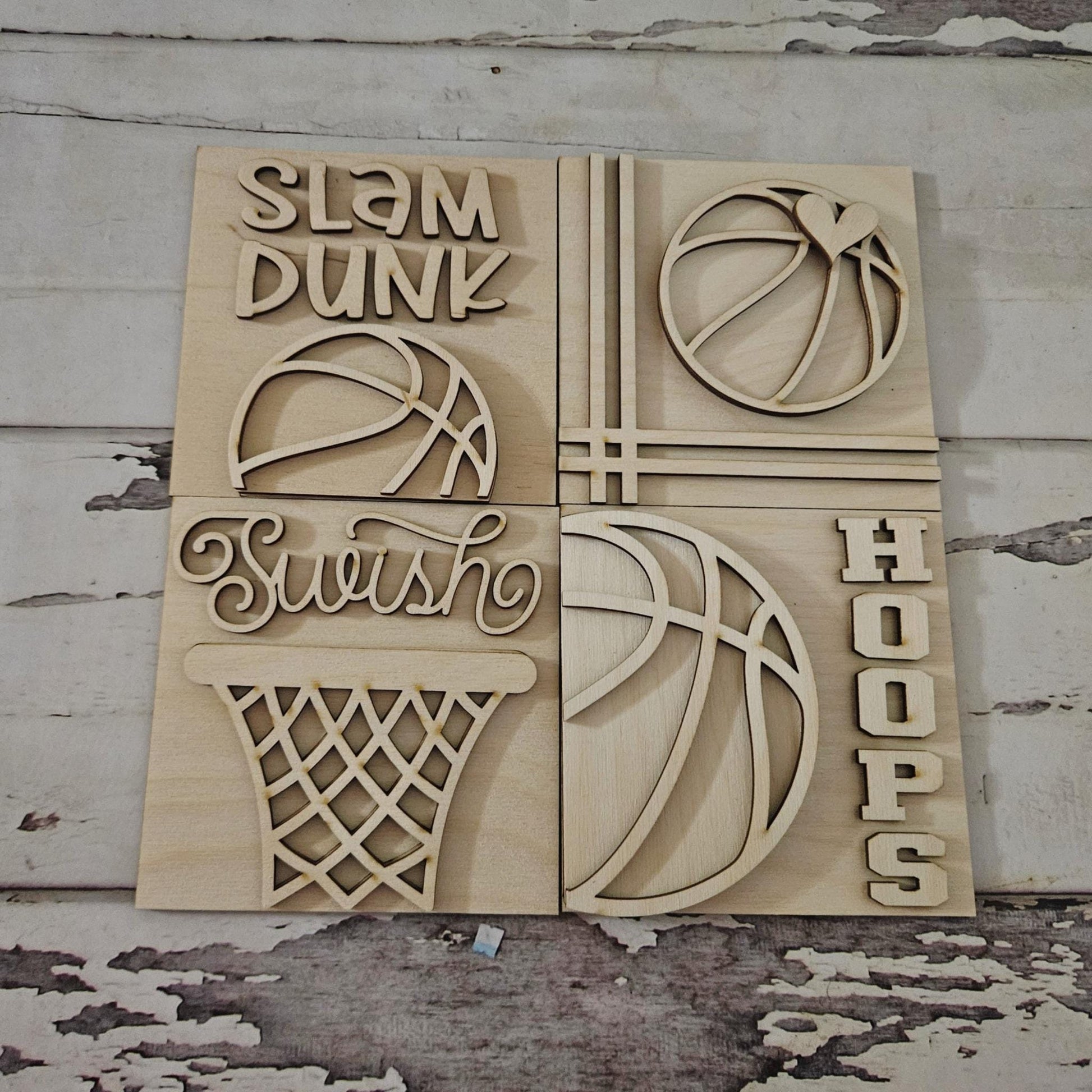 DIY Basketball Interchangeable signs, DIY sports tiered tray decor