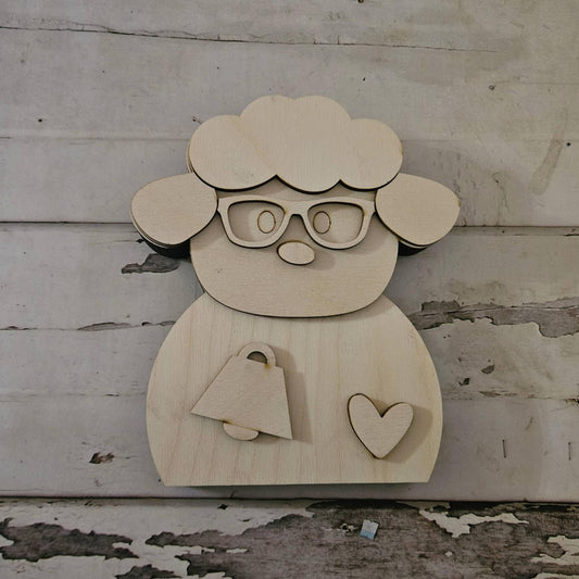 DIY Easter shelf sitter, Make you own gnome Tiered Tray Decor
