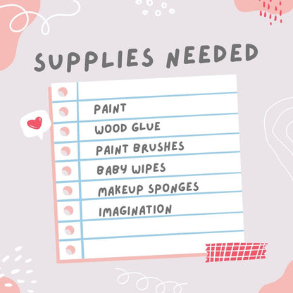 DIY Spring shelf sitter, Make your own Spring tiered tray home decor