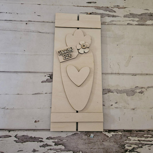 DIY Easter shelf sitter, Make your own spring home decor